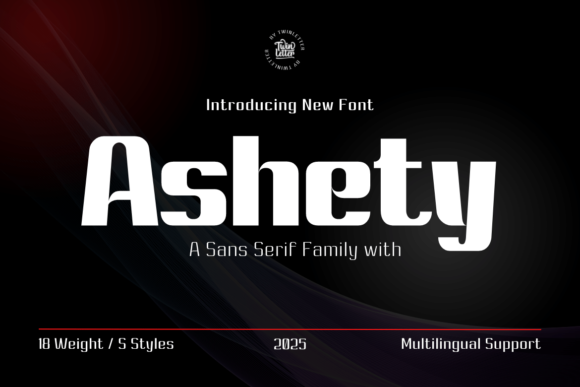 Ashety: A Bold Vintage Display Font for Digital Branding