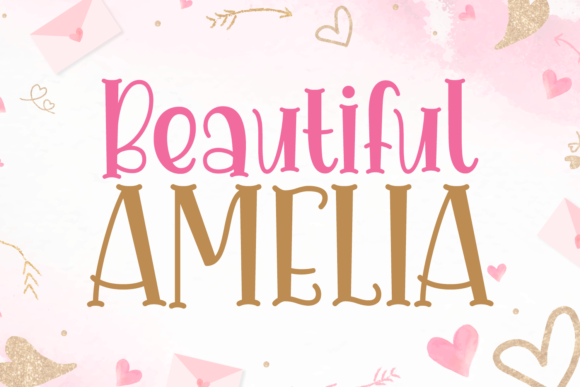 Beautiful Amelia: A Display Font That Builds Brand Trust