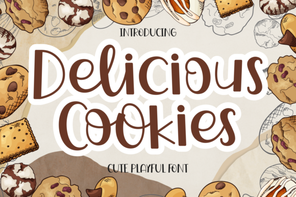 Delicious Cookies: A Display Font with Warmth and Personality