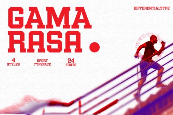 Gama Rasa: A Bold Display Font That Commands Attention