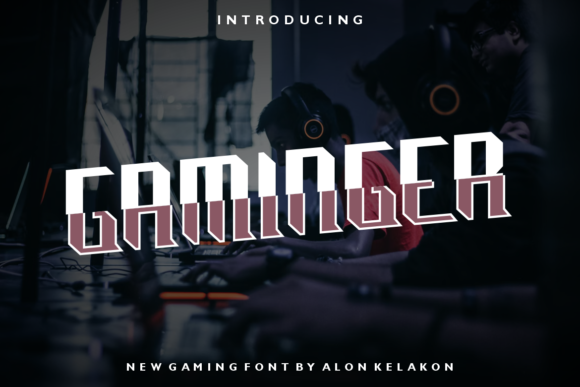Gaminger: A Bold Display Font for Scroll-Stopping Marketing