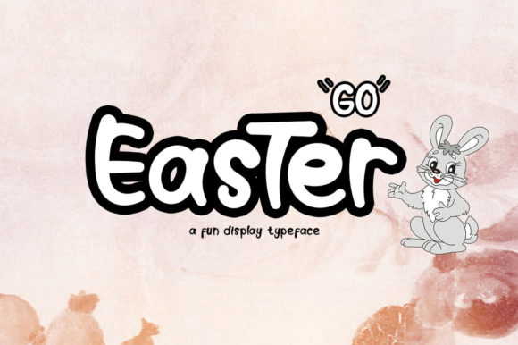Go Easter Font: A Cheerful Display Typeface for Small Business Branding