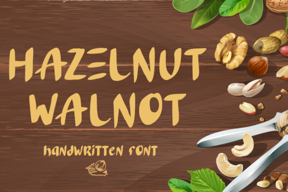 Hazelnut Walnot: A Playful Display Font for Scroll-Stopping Campaigns