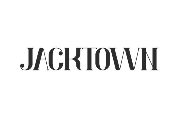 Jacktown Display Font for Handmade Brands