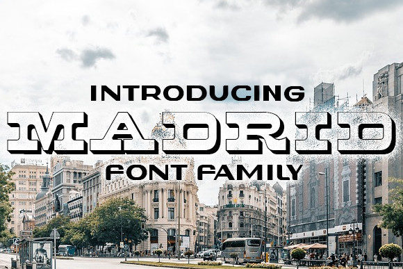 Madrid: A Vintage Display Font for Digital Branding