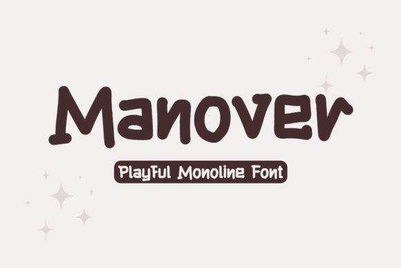 Manover: A Display Font That Makes Your Brand Feel Instantly Polished