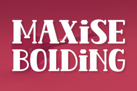 Maxise Bolding: The Display Font That Makes Your Headline Pop—Fast