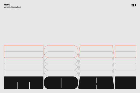 Moai: A Bold Display Font That Commands Attention
