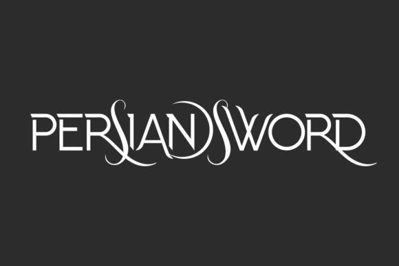 Persian Sword: A Distinct Display Font for Handmade Creators