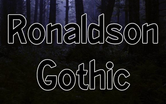Ronaldson Gothic: A Versatile Display Font for Handmade Creators