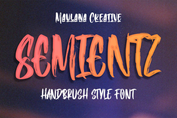 Semientz: A Display Font That Builds Brand Trust