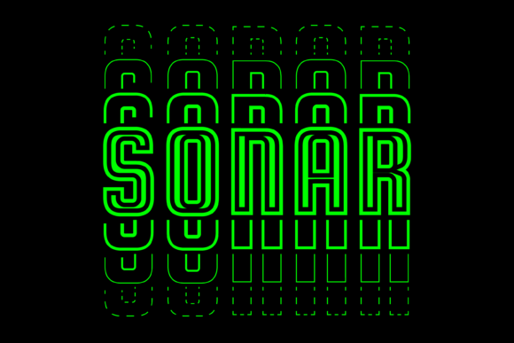 Sonar: A Futuristic Display Font That Actually Works