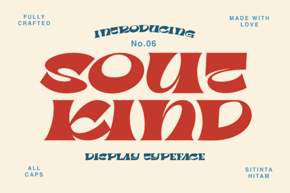 Soutkind: A Bold, Warm Display Font That Earns Its Space