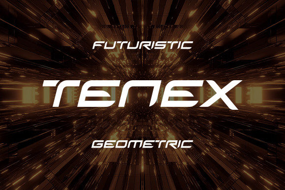 Tenex: A Futuristic Display Font for Editorial Impact