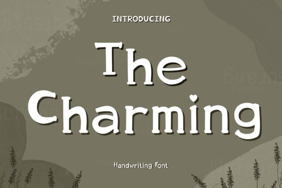 The Charming Display Font for Standout Campaign Headlines