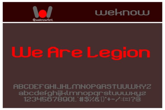 We Are Legion: A Bold Display Font for Editorial Impact