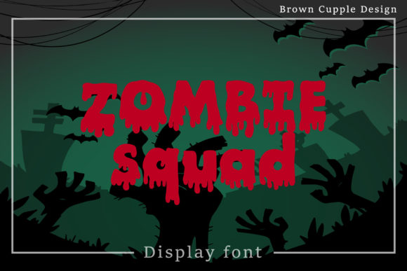 Zombie Squad: A Spooky Display Font That Builds Brand Recognition